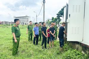 Công an Thanh Hoá: Khởi tố 4 đối tượng chuyên trộm cắp ở các công trình, dự án
