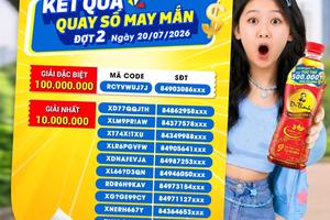 Một lần xé nhãn Number 1, kỹ sư quê Quảng Nam nhận giải Đặc biệt 100 triệu đồng