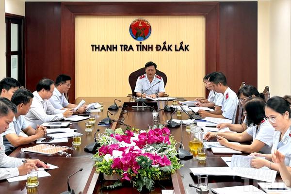 Thanh tra tỉnh Đắk Lắk công bố thanh tra tại UBND xã Ea Ktur