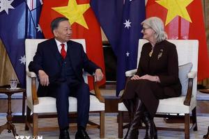 Tổng Bí thư, Chủ tịch nước Tô Lâm hội kiến Toàn quyền Australia