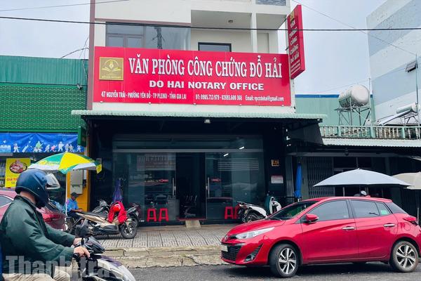 Thanh tra tỉnh Gia Lai yêu cầu chấn chỉnh hoạt động công chứng ngoài công lập
