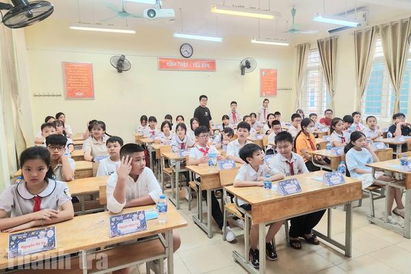 Sau sắp xếp, Hà Nội có nhiều "siêu trường" quy mô hàng nghìn học sinh