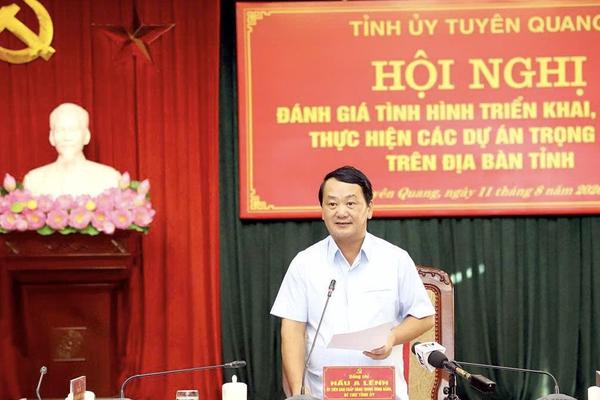 Tuyên Quang: Một số trong 23 dự án trọng điểm còn vướng giải phóng mặt bằng, bãi đổ thải