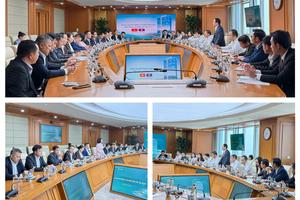 Đoàn cán bộ Thanh tra Nhà nước Lào học tập kinh nghiệm chuyển đổi số tại BIDV