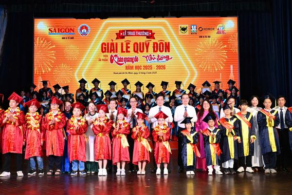 Giải Lê Quý Đôn năm học 2025-2026 vinh danh 120 học sinh xuất sắc, 9 thủ khoa