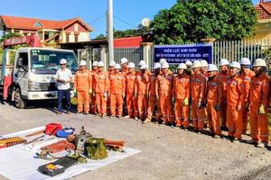 EVNNPC tăng cường “lá chắn” an toàn trong mùa mưa bão