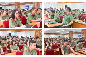130 cán bộ thanh tra ngành Công an tham gia lớp bồi dưỡng nghiệp vụ thanh tra viên chính