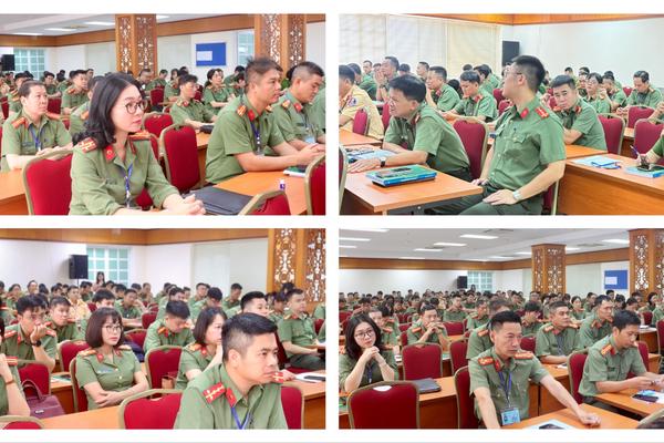 130 cán bộ thanh tra ngành Công an tham gia lớp bồi dưỡng nghiệp vụ thanh tra viên chính