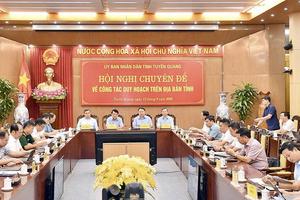 Tuyên Quang: 101/104 đồ án hoàn thành hồ sơ nhưng chưa nhiệm vụ quy hoạch nào được duyệt