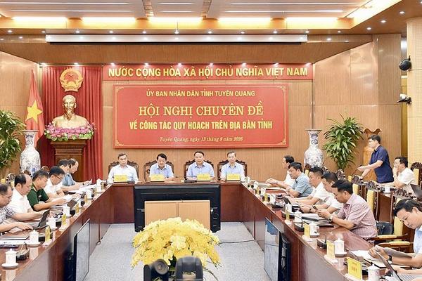 Tuyên Quang: 101/104 đồ án hoàn thành hồ sơ nhưng chưa nhiệm vụ quy hoạch nào được duyệt