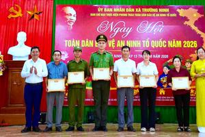 Quảng Trị: Phát huy sức dân giữ bình yên địa bàn xã Trường Ninh