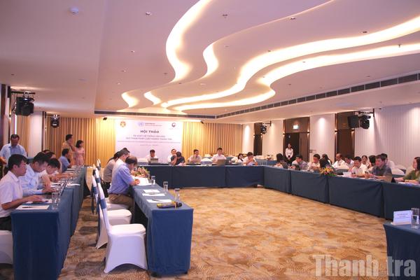 Hội thảo về rà soát hệ thống văn bản quy phạm pháp luật ngành Thanh tra
