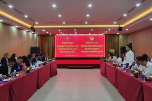 Đoàn cán bộ Thanh tra Nhà nước Lào trao đổi kinh nghiệm công tác thanh tra tại Thanh Hóa