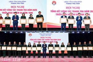 Thanh tra tỉnh Ninh Bình: Tinh gọn bộ máy, tăng tốc xử lý từ cơ sở