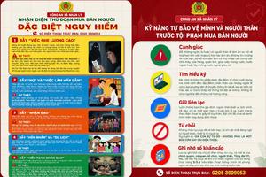 Lạng Sơn: Xã Nhân Lý chủ động triển khai các giải pháp phòng, chống mua bán người