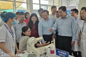 Lào Cai: Ủy ban Kiểm tra Tỉnh ủy giám sát khám sức khỏe miễn phí