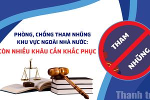 Phòng, chống tham nhũng khu vực ngoài Nhà nước: Còn nhiều khâu cần khắc phục