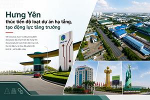 Hưng Yên thúc tiến độ loạt dự án hạ tầng, tạo động lực tăng trưởng
