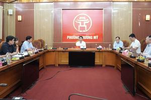 Hà Nội: Kiểm tra, giám sát công tác cán bộ tại Chương Mỹ, Quảng Bị