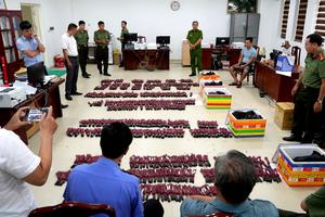 Bộ Công an gửi thư khen Công an TP Huế triệt phá đường dây “Vận chuyển, mua bán trái phép vật liệu nổ”