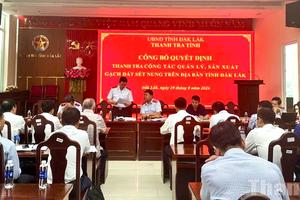 Đắk Lắk thanh tra việc quản lý, sản xuất gạch đất sét nung