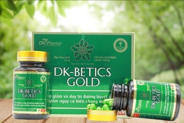 DK-Betics Gold bị phản ánh quảng cáo gây hiểu nhầm như thuốc chữa bệnh