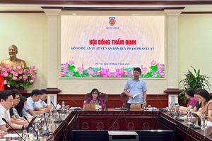 Thanh tra Chính phủ đề nghị cân nhắc quy định về nguy cơ tham nhũng, tiêu cực