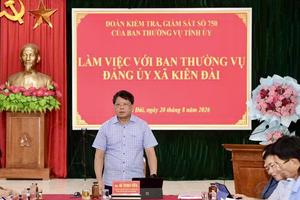 Tuyên Quang: Đảng ủy xã Kiên Đài kiến nghị hỗ trợ nghiệp vụ công tác xây dựng Đảng