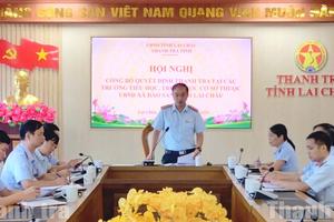 Dữ liệu mở đường cho Thanh tra Lai Châu chủ động ngừa sai phạm
