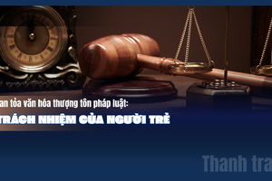 Lan tỏa văn hóa thượng tôn pháp luật: Trách nhiệm của người trẻ