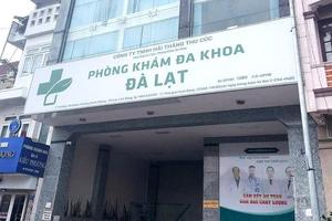Đề nghị xử lý trách nhiệm vì những sai phạm tại Sở Y tế tỉnh Lâm Đồng