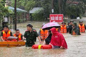 Mưa lớn gây ngập hàng nghìn nhà ở Lạng Sơn