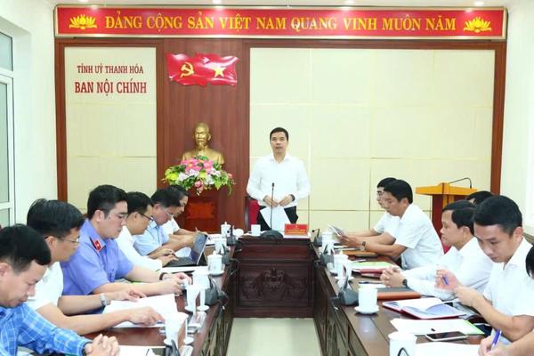 Công tác nội chính ở Thanh Hóa chủ động từ cơ sở, không để phát sinh “điểm nóng”