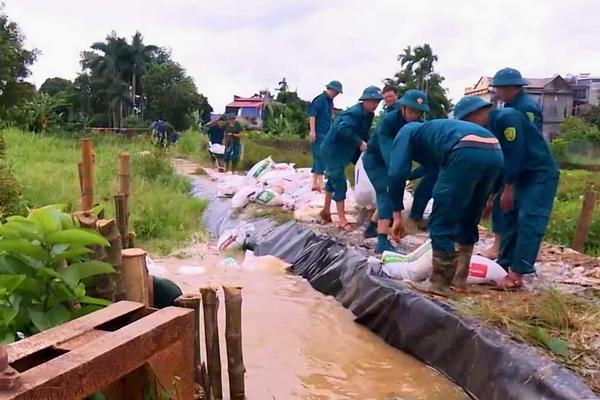 Thái Nguyên kích hoạt phương châm "4 tại chỗ" ứng phó mưa lũ