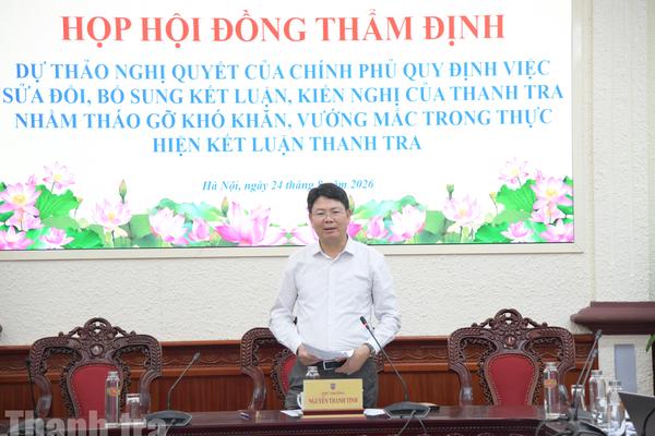 Sửa đổi kết luận, kiến nghị của thanh tra: Tháo gỡ khó khăn nhưng không làm suy giảm tính nghiêm minh