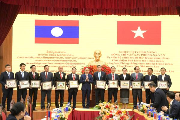 Thanh tra Việt Nam - Lào đẩy mạnh chia sẻ kinh nghiệm phòng, chống tham nhũng