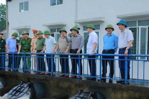 Bí thư Tỉnh ủy Thanh Hóa kiểm tra ứng phó bão số 4 và mưa lũ