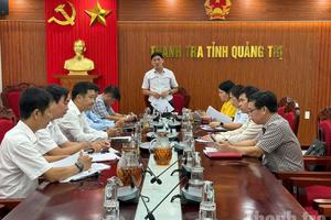 Quảng Trị: Thành lập Tổ công tác liên ngành giải quyết dứt điểm vướng mắc sau thanh tra tại xã Triệu Bình