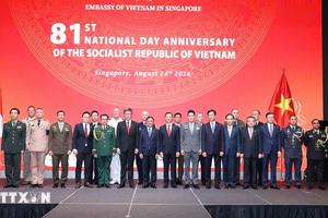 Thường trực Ban Bí thư dự Lễ kỷ niệm 81 năm Quốc khánh Việt Nam tại Singapore