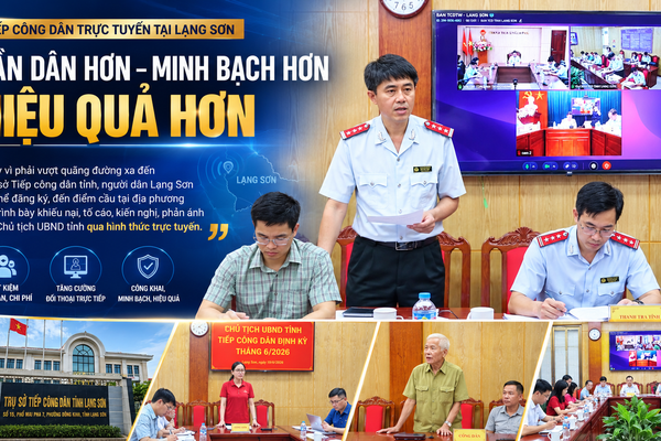 Tiếp công dân trực tuyến tại Lạng Sơn - Kỳ 2: Giảm những chuyến đi xa, tăng trách nhiệm từ cơ sở