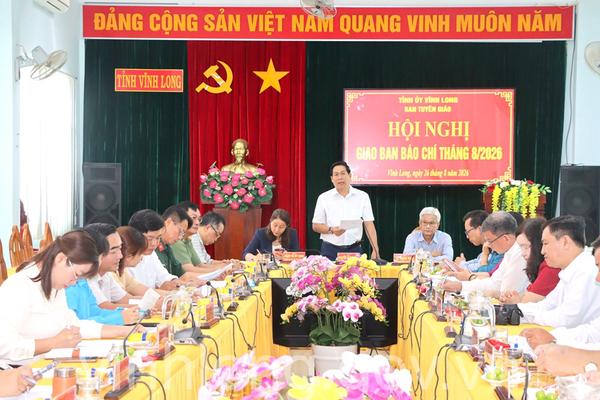 Vĩnh Long đề nghị các cơ quan chủ động cung cấp thông tin cho báo chí
