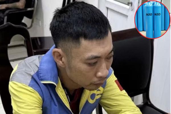 Hà Nội: Phát hiện kho chứa 45 bình khí N2O từ một vụ kiểm tra trên đường Nguyễn Xiển