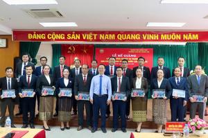 Đoàn cán bộ Thanh tra Nhà nước Lào hoàn thành khóa bồi dưỡng nghiệp vụ thanh tra