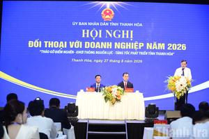 Thanh Hóa đối thoại với doanh nghiệp: Gỡ điểm nghẽn từ vật liệu, đất đai đến giải phóng mặt bằng