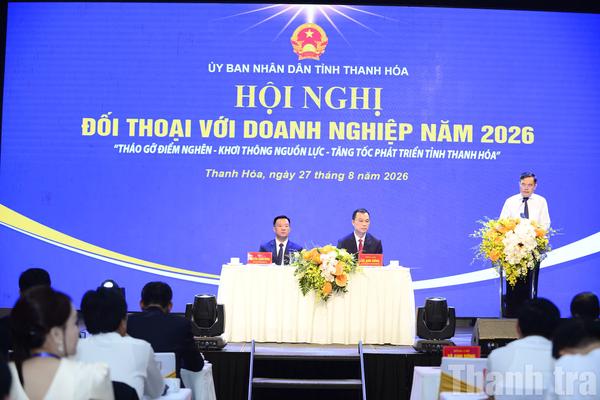 Thanh Hóa đối thoại với doanh nghiệp: Gỡ điểm nghẽn từ vật liệu, đất đai đến giải phóng mặt bằng