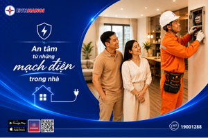 EVNHANOI mở rộng dịch vụ kỹ thuật sau công tơ, hỗ trợ khách hàng sử dụng điện an toàn