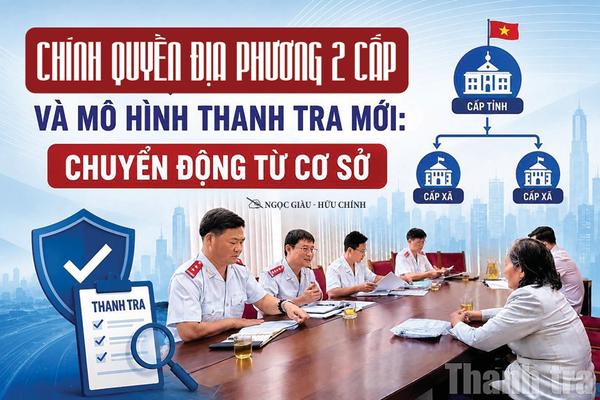 Chính quyền địa phương 2 cấp và mô hình Thanh tra mới: Chuyển động từ cơ sở