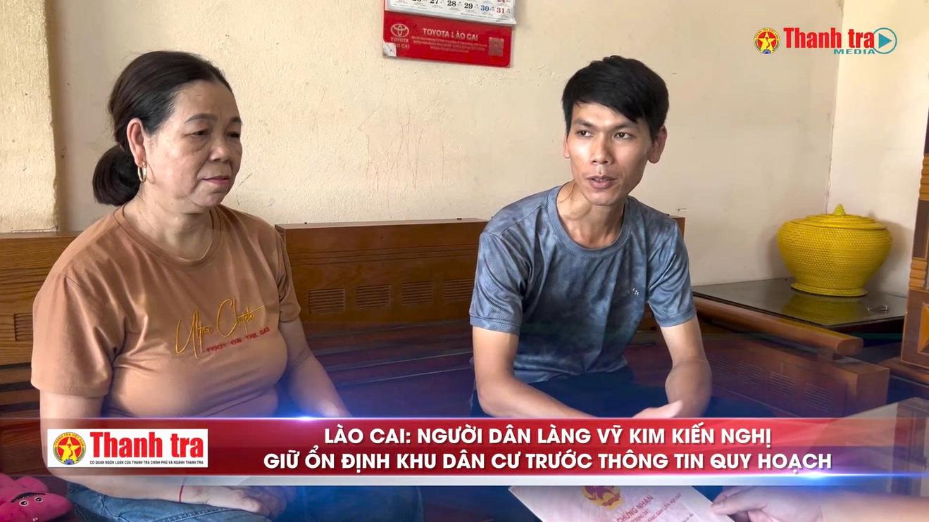 Alo Thanh tra: Người dân làng Vỹ Kim kiến nghị giữ ổn định khu dân cư