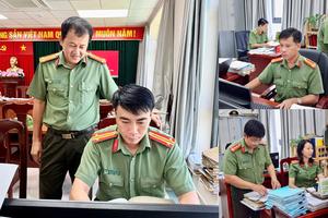 Thanh tra Công an tỉnh An Giang đẩy mạnh số hóa hồ sơ nghiệp vụ