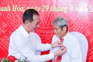 Dấu son 80 năm tuổi Đảng của những đảng viên lão thành xứ Thanh